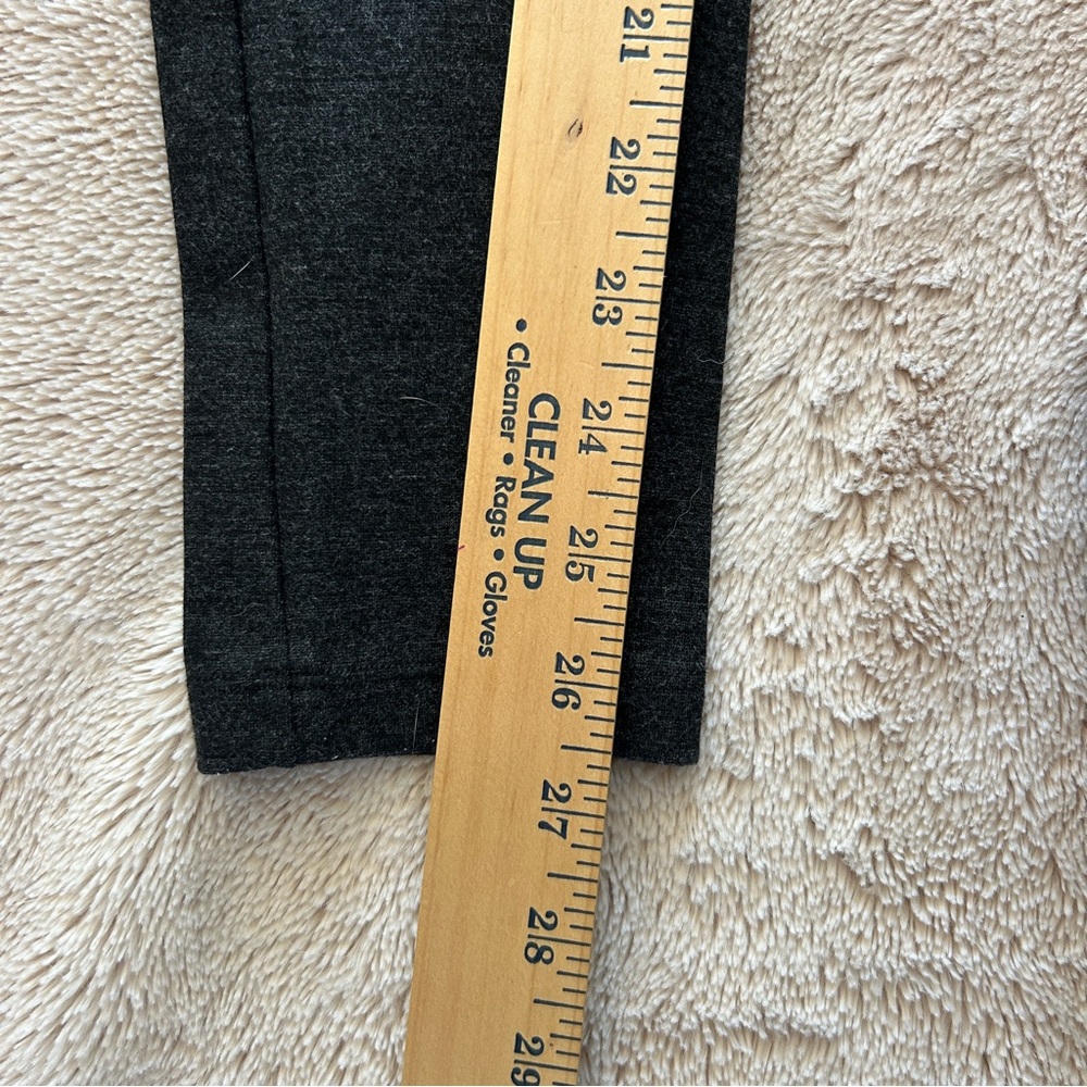 LOFT Seamed Ponte Knit Pants Grey, Size Medium - Picture 7 of 9